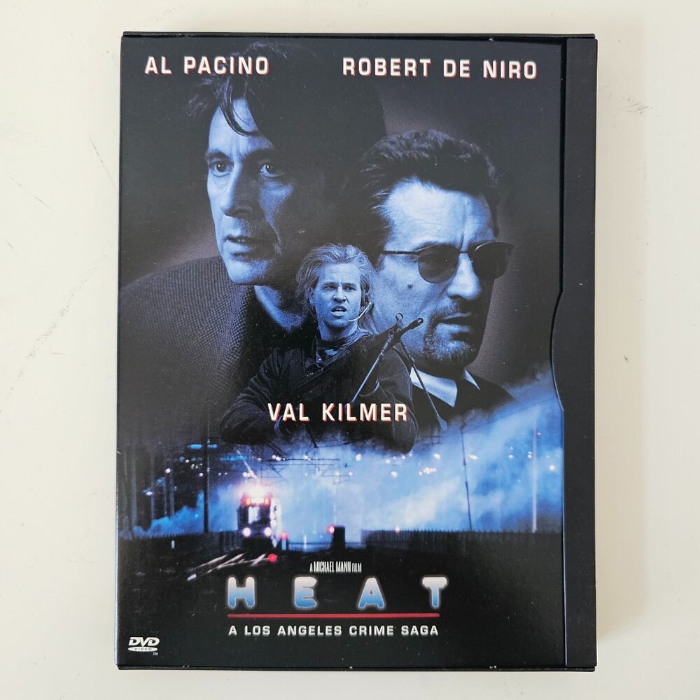 Heat DVD 1995 Widescreen - Al Pacino, Robert De Niro, Val Kilmer, Ashley Judd